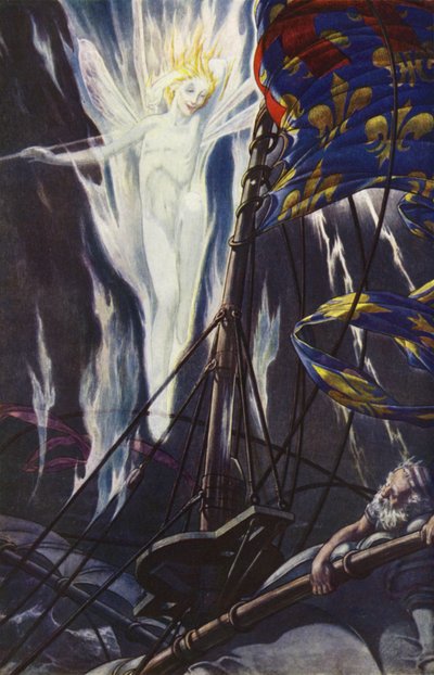 Der Sturm von William Shakespeare, Akt I, Szene 2 von Paul Vincent Woodroffe