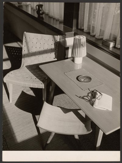 Tisch und Stuhl von Paul Wolff