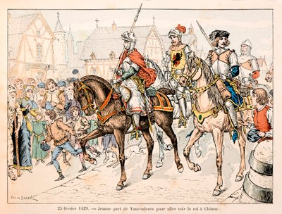 Illustration aus dem Buch „Jeanne d