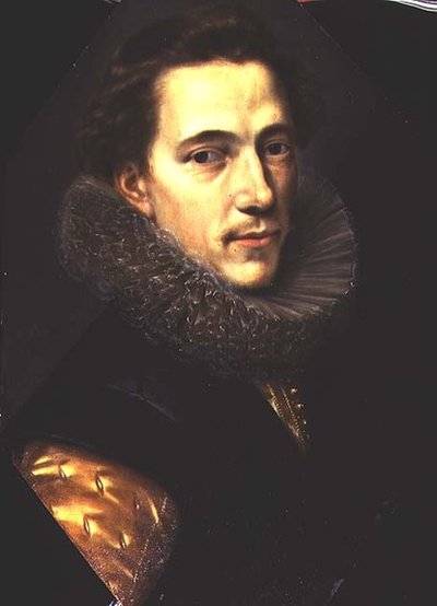 Porträt eines Mannes mit Halskrause von Paulus Moreelse