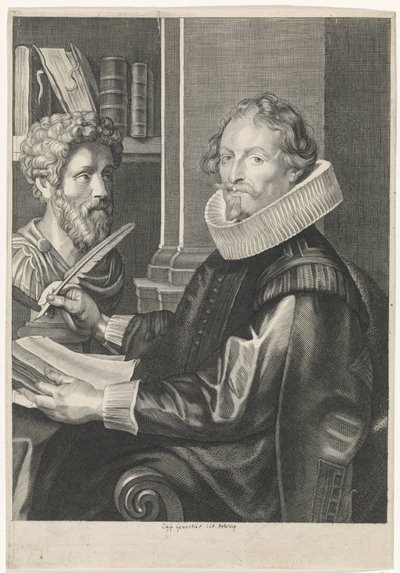 Porträt von Jan-Gaspar Gevartius von Paulus Pontius
