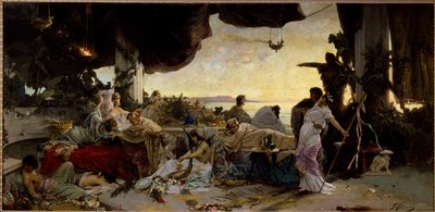 Römische Orgie von Pavel Alexandrovich Svedomsky