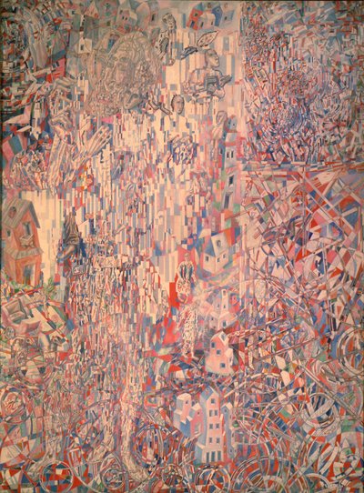 Die Formel des Proletariats von Petrograd, 1920-1921 von Pavel Nikolayevich Filonov