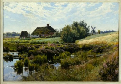 Sommertag auf dem Lande von Peder Monsted