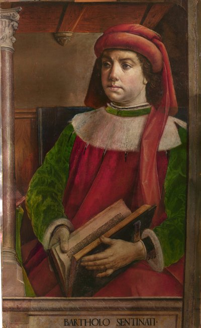 Bartolus de Saxoferrato von Pedro Berruguete