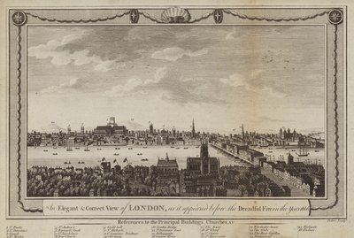 Ansicht von London von Peltro William Tomkins
