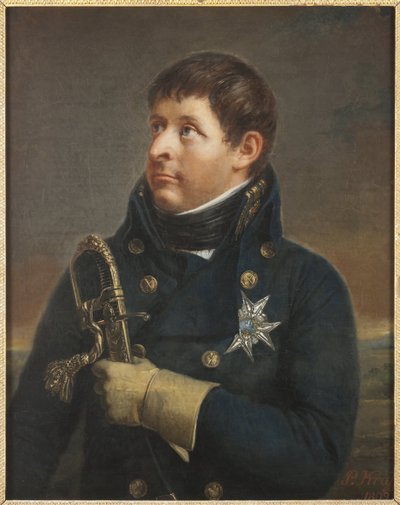 Porträt von Christian August von Schleswig-Holstein-Sonderburg-Augustenburg (1768-1810) von Per  Krafft