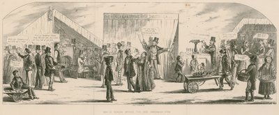Bartholomäusmesse, London: Sonntag vor der Messe, Greenwich von Percy Cruikshank