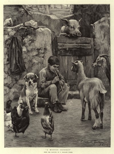 Ein moderner Orpheus von Percy Harland Fisher