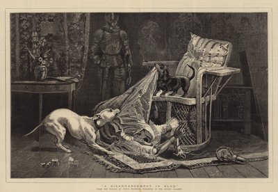 Eine Unordnung in Blau von Percy Macquoid