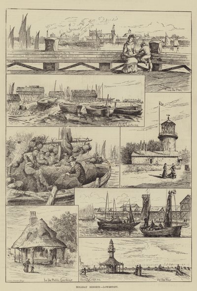 Ferienorte, Lowestoft von Percy Robert Craft