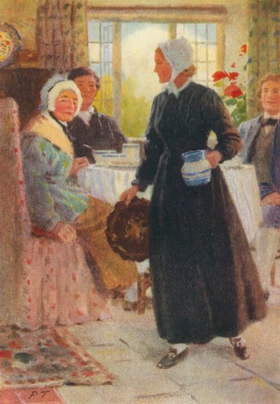 Illustration für Adam Bede von George Eliot von Percy Tarrant