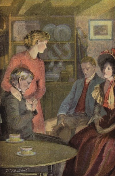 Illustration für Silas Marner von George Eliot von Percy Tarrant