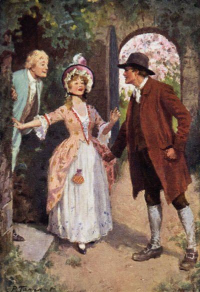Illustration für Wuthering Heights von Emily Bronte von Percy Tarrant