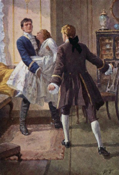 Illustration für Wuthering Heights von Emily Bronte von Percy Tarrant
