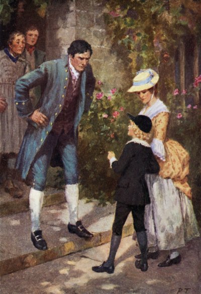Illustration für Wuthering Heights von Emily Bronte von Percy Tarrant