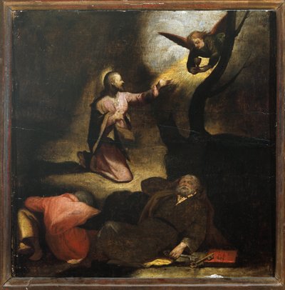 Passion Christi: Agonie im Garten Gethsemane von Perino del Vaga