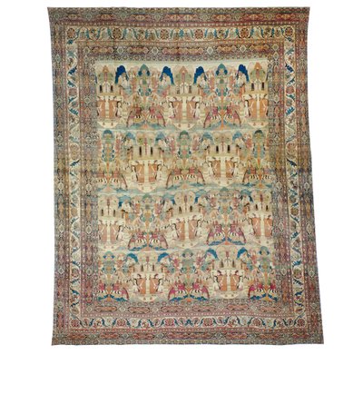 Ein Bildteppich aus Lavar Kirman, Südostpersien, spätes 19. Jahrhundert von Persian School