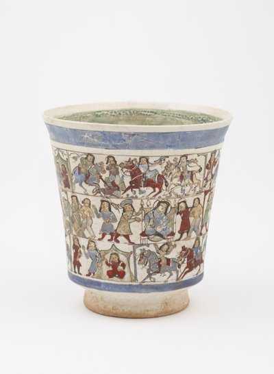 Becher mit Darstellung des 