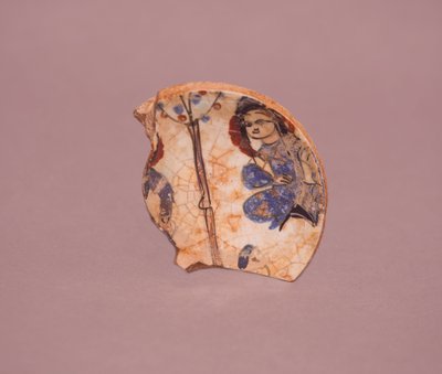 Töpferfragment (Keramik) von Persian School