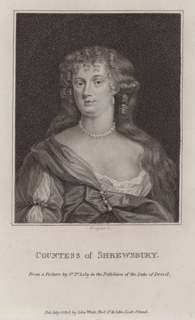 Anna Maria Talbot, Gräfin von Shrewsbury von Peter (after) Lely