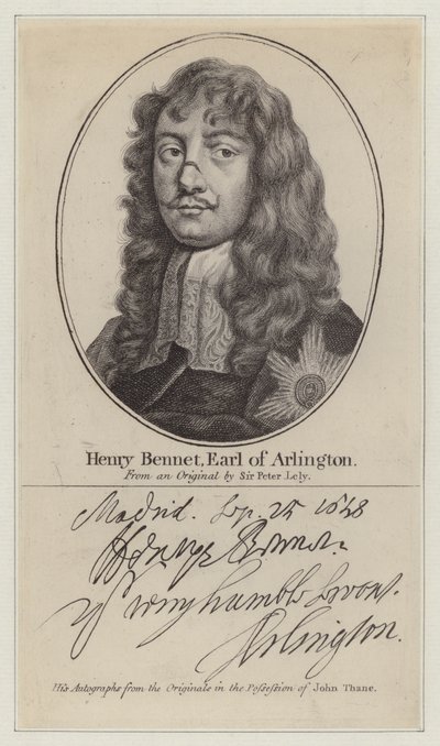 Henry Bennet von Peter (after) Lely