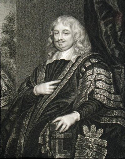 Porträt von Sir Edward Hyde (1609-74) 1. Earl of Clarendon, aus 
