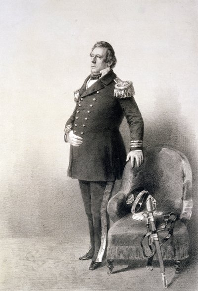 Kommodore Matthew Calbraith Perry (1794-1858) aus 