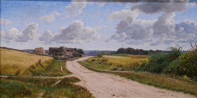 Landstraße auf Seeland von Peter Christian Skovgaard