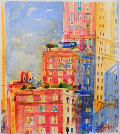 Fenster in der Upper East Side von Peter Graham (Contemporary)