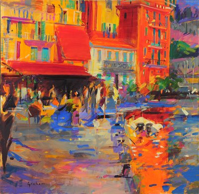 La Dolce Vita, Villefranche-sur-mer, 2021 von Peter Graham