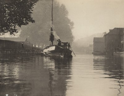 Ein nebliger Morgen in Norwich von Peter Henry Emerson