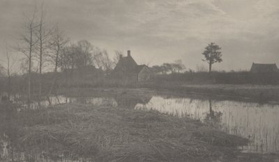Abend, 1886 von Peter Henry Emerson