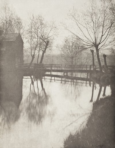 Fußgängerbrücke bei Chingford von Peter Henry Emerson