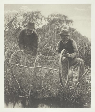 Das Aufstellen des Bogennetzes von Peter Henry Emerson