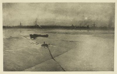 Das letzte der Ebbe-Great Yarmouth von Breydon von Peter Henry Emerson