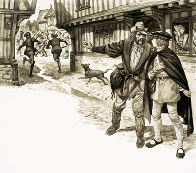 Ein Tag im Leben eines... Druckerlehrlings: Als der Bischof die Bücher verbrannte von Peter Jackson