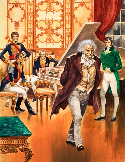 Beethoven stürmt aus dem Musikzimmer von Peter Jackson