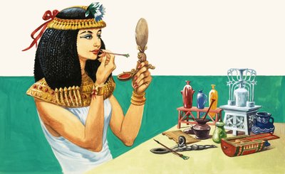 Sich verkleiden und schminken im alten Ägypten von Peter Jackson