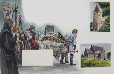 König Edward, später Heiliger Edward der Bekenner von Peter Jackson