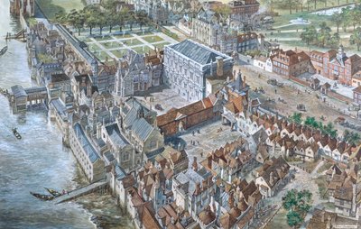 Alt-London rekonstruiert: Der Palast von Whitehall um 1680 von Peter Jackson