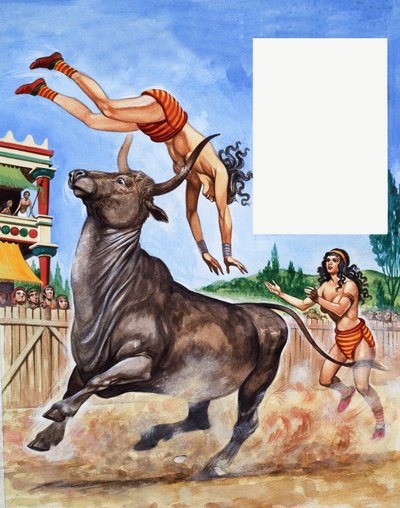 Der Stierkampfplatz von König Minos von Peter Jackson
