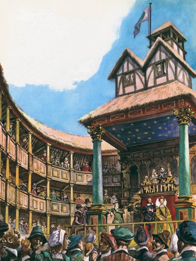 Theater in London zur Zeit von Königin Elisabeth I. von Peter Jackson