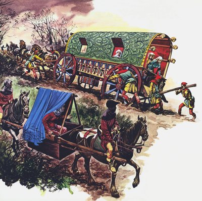 Reisen auf Straßen im Mittelalter von Peter Jackson