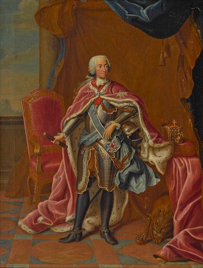Porträt von Karl VII., Heiliges Römisches Reich, 1697-1745, 1743 von Peter Jacob Horemans