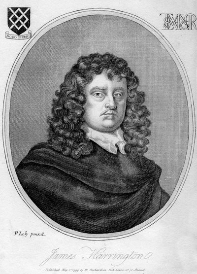 James Harrington 1611-1677, englischer politischer Theoretiker, 1799 von Peter Lely