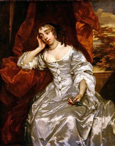 Porträt von Elizabeth Capel Gräfin von Carnarvon, ca. 1662 von Peter Lely