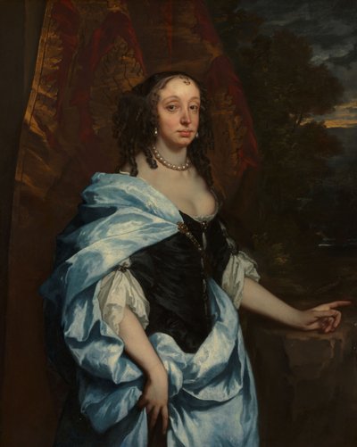 Porträt von Mrs. Leneve, ca. 1657 von Peter Lely