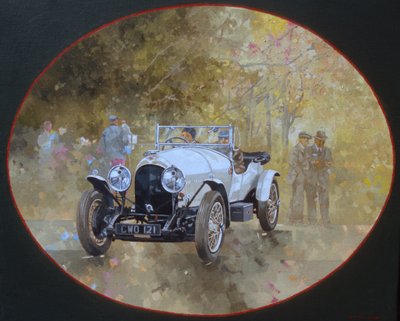 3-Liter-Bentley in Kelmarsh von Peter Miller