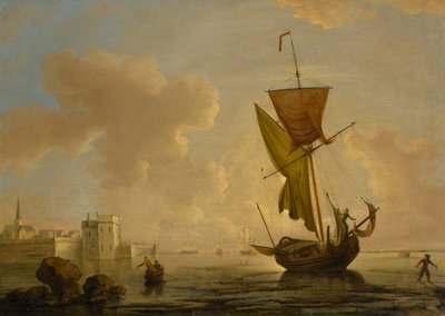 Schiffe bei Windstille von Peter Monamy